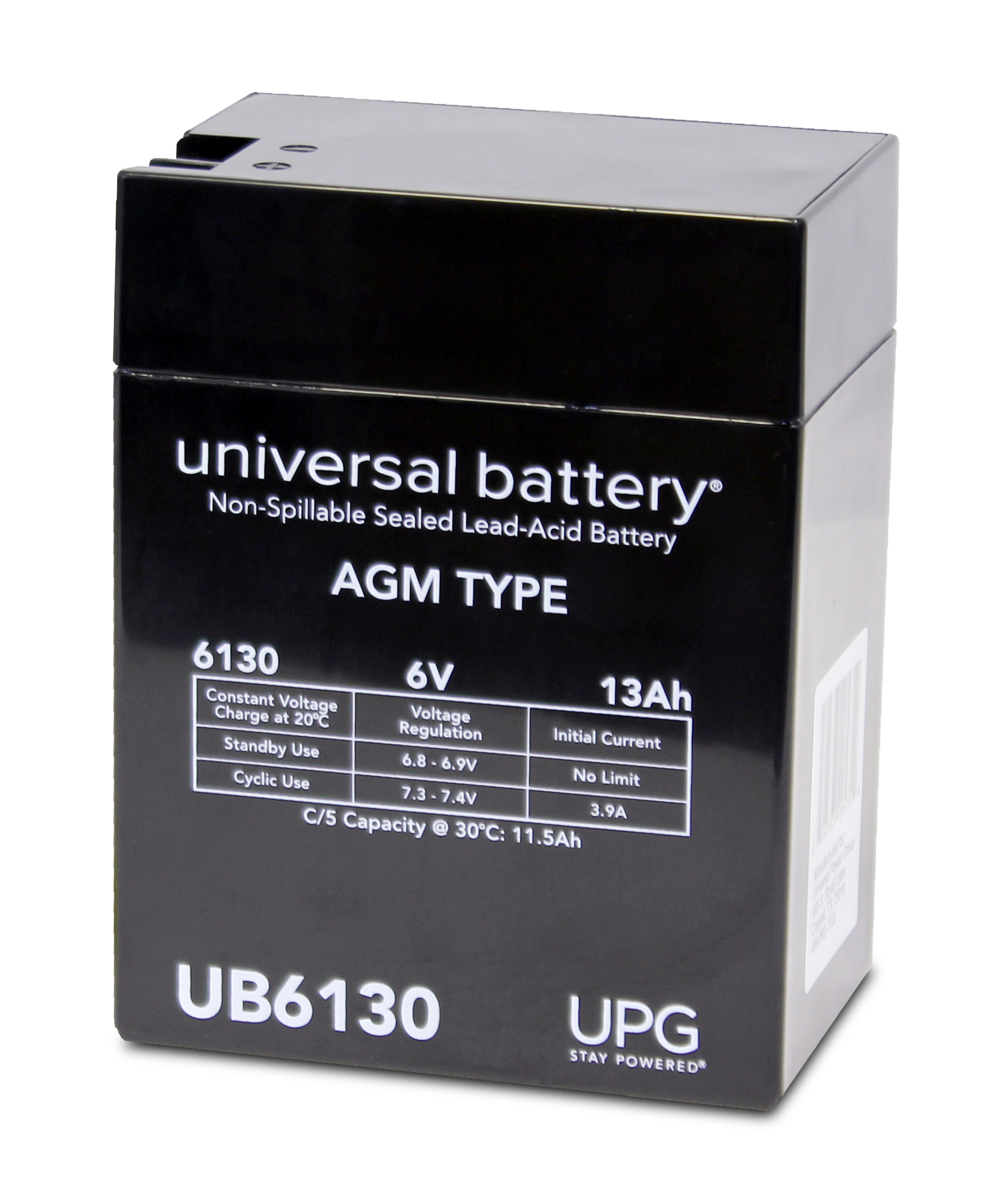 UPG Absolute General Purpose Deep Cycle AGM Rechargeable Sealed Lead Acid  27 Backup Power Batteries at